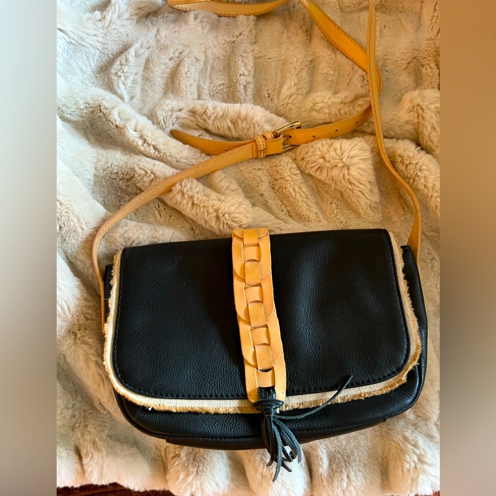 New Tommy Bahama Leather crossbody